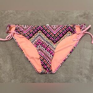 Island Soul String Bikini Bottoms Sz L NWOT